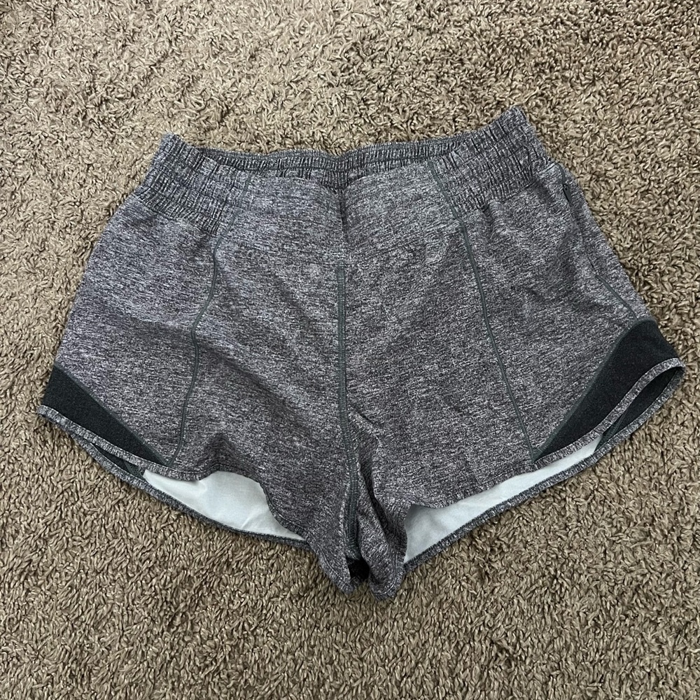 Women's Heather Gray Athletic Shorts